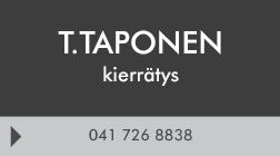 T.Taponen logo